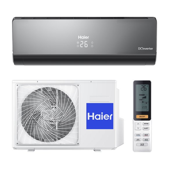 Сплит-система Haier AS12NS6ERA-B/1U12BS3ERA Lightera DC-Inverter black