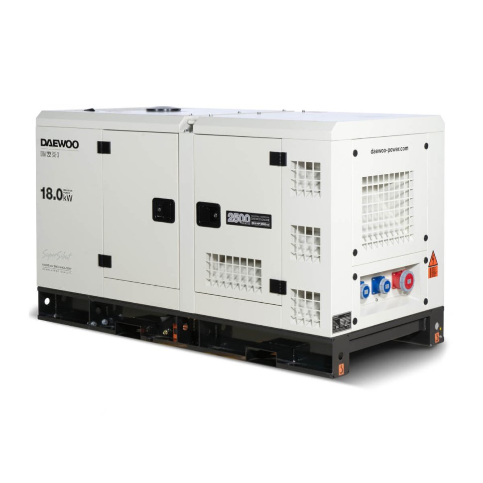 Генератор дизельный Daewoo DDW 22 SSE-3
