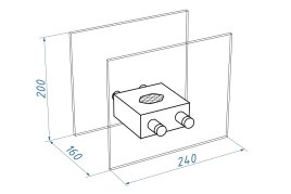 Настольный биокамин Lux Fire Токио S КН-0017S-03