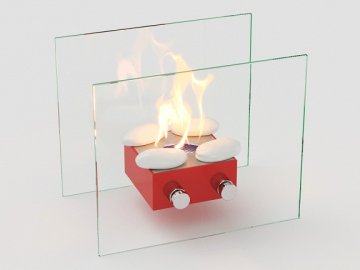 Настольный биокамин Lux Fire Токио S КН-0017S-03