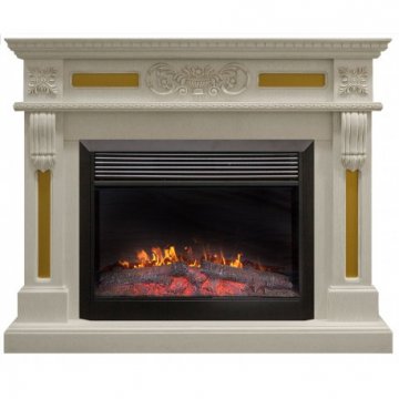 Каминокомплект RealFlame Corsica 26 WT с очагом Moonblaze Deluxe