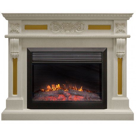 Каминокомплект RealFlame Corsica 26 WT с очагом Moonblaze Deluxe