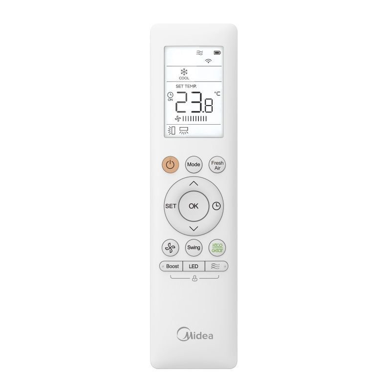 Внутренний настенный блок мульти сплит-системы Midea MMCA1BU-12HRFN8/GAIA-D53 — фото 2
