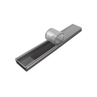 Внутрипольный конвектор КЗТО Бриз 200*80*1400 U 5Ал 12