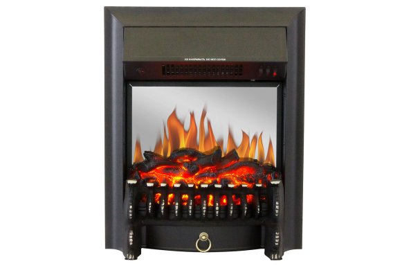 Изображение товара Электрокамин Royal Flame Barcelona Белый с очагом Fobos FX M Black стильный и реальный эффект пламе