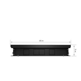 Внутрипольный конвектор Royal Thermo Atrium 75/400/1200-DG-U-NA