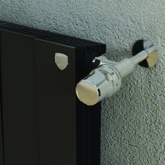 Биметаллический радиатор отопления Royal Thermo PianoForte 500 8 секций Noir Sable