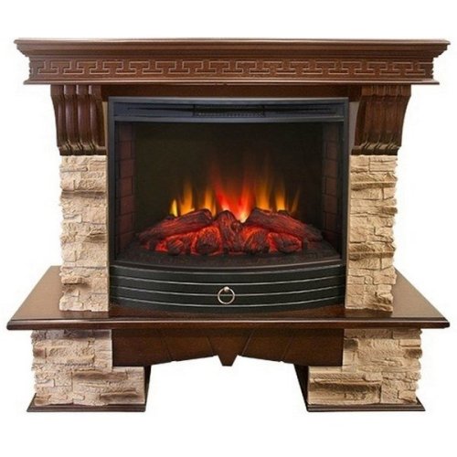 Каминокомплект RealFlame Rockland 25/25,5 с очагом Evrika 25,5 LED Каминокомплект RealFlame Rockland 25/25,5 с очагом Evrika 25,5 LED