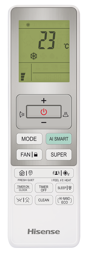 Настенная сплит-система Hisense AS-10UW4RXVQH01A(B) Vision Pro 2.0 Carbon Superior DC Inverter — фото 13
