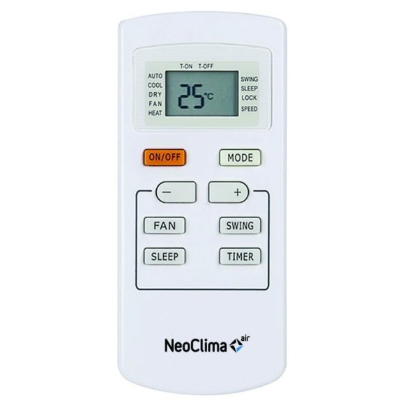 Изображение товара Мобильный кондиционер NeoClima NPAC-09CG охлаждение и вентиляция 25 кв.м.