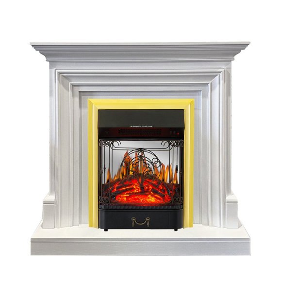 Каминокомплект Royal Flame Bradford c очагом Majestic FX M Brass