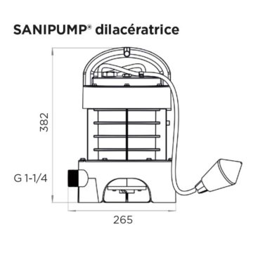 Дренажный насос SFA SANIPUMP