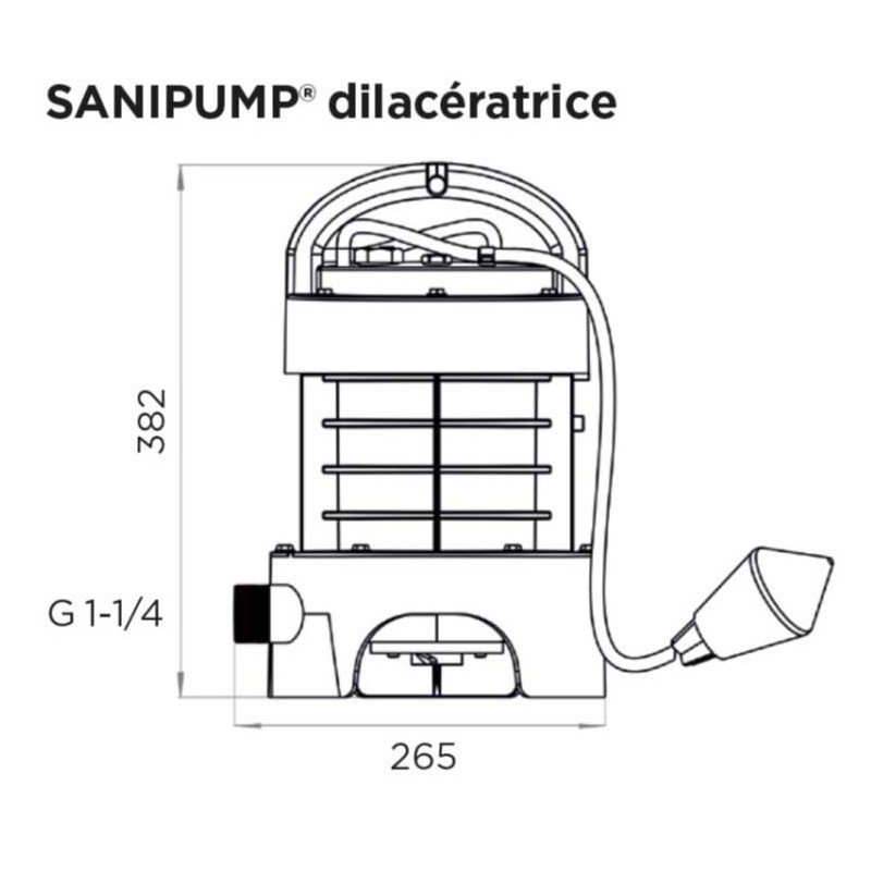 Дренажный насос SFA SANIPUMP — фото 2