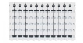 Алюминиевый радиатор отопления Fondital 500/100 Calidor Super B4 (12 секций)