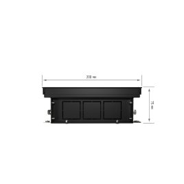 Внутрипольный конвектор Royal Thermo Atrium 75/200/1600-DG-U-DB