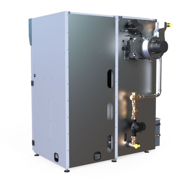 Напольный твердотопливный котел Defro Alfa II 40