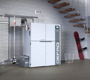 Напольный твердотопливный котел Defro Alfa II 40