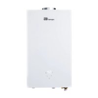 Проточный газовый водонагреватель E8 tempo E8WAY20 (белая стеклянная панель)