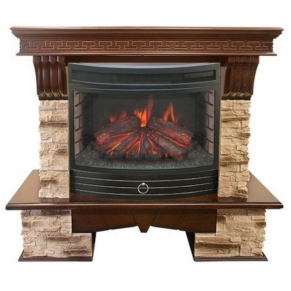 Каминокомплект RealFlame Rockland 25/25,5 с очагом Firefield 25 S IR