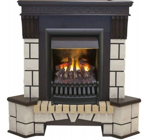Каминокомплект RealFlame Stone new STD/EUG с очагом 3D Oregan