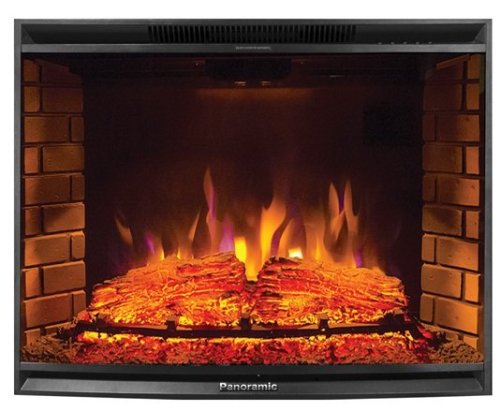 Каминокомплект Interflame Памир сланец темный дуб с очагом Panoramic 33 LED FX — фото 2