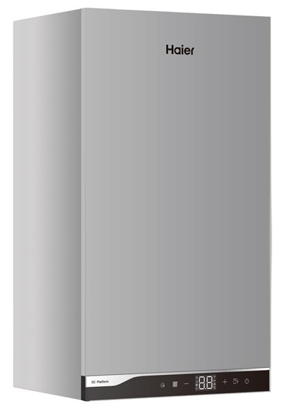 Настенный газовый котел Haier TechLine S 2.24TWs серый — фото 3