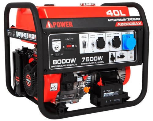 Бензиновый генератор A-iPower A8000EAX — фото 3