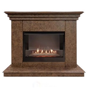 Каминокомплект Хорошие Камины Марс с очагом Firelight BFP/P-2520 мокко