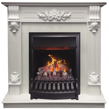Каминокомплект RealFlame Ottawa STD/EUG WT с очагом 3D Oregan Каминокомплект RealFlame Ottawa STD/EUG WT с очагом 3D Oregan