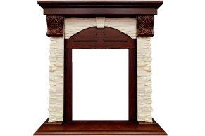 Портал Royal Flame Dublin STD под классические очаги орех каньон (разборный)