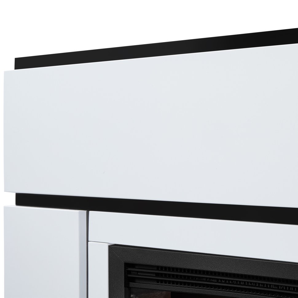 Каминокомплект Firelight Lacado 30 с очагом Electrolux EFP/P-3020LS белый — фото 5