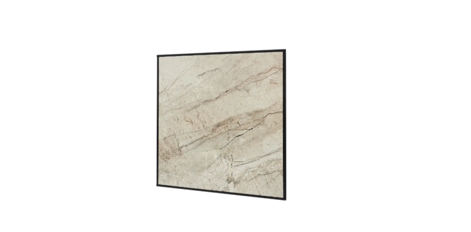 Отопительная панель Stout Grey Stone SCT 60*60 серый гранит/черный корпус
