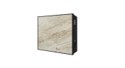 Отопительная панель Stout Grey Stone SCT 60*60 серый гранит/черный корпус