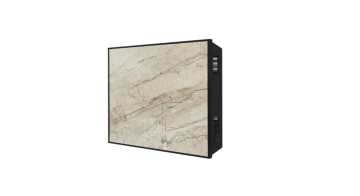 Отопительная панель Stout Grey Stone SCT 60*60 серый гранит/черный корпус