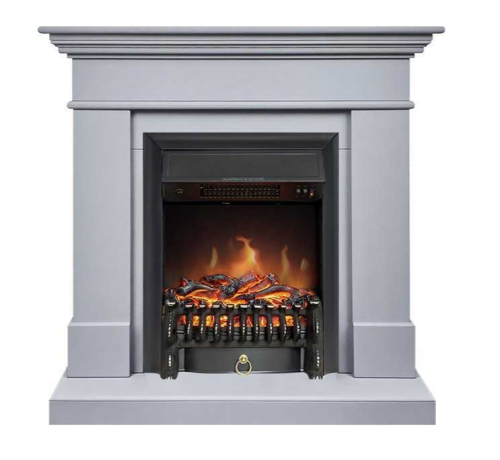 Каминокомплект Royal Flame California STD CRM (Разборный) с очагом Fobos FX Black санд смоук — фото 1