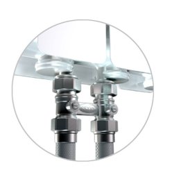 Алюминиевый радиатор отопления Rifar Alum Ventil 500 VL 6 секций