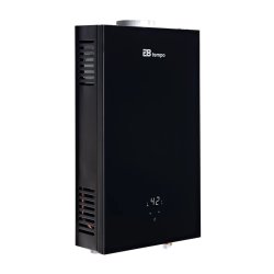 Проточный газовый водонагреватель E8 tempo E8WCY20 (черная стеклянная панель)