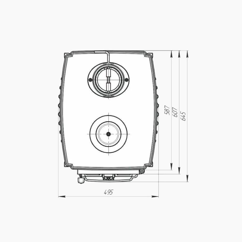 Печь-камин PROMetall Маэстро