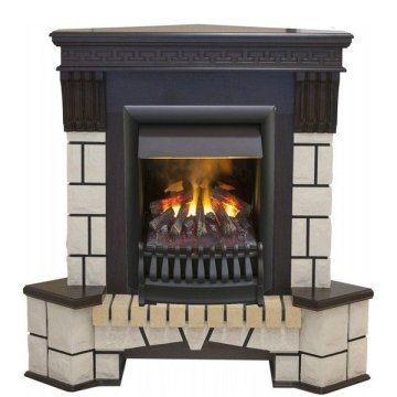 Каминокомплект RealFlame Stone Corner new STD/EUG с очагом 3D Oregan