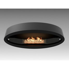 Настенный биокамин Lux Fire Эллипс 1200
