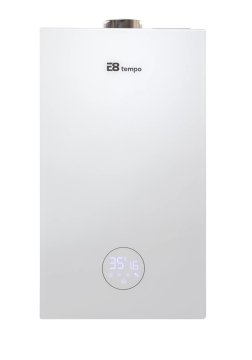 Настенный газовый котел E8 tempo GHD24W (белая стеклянная панель)