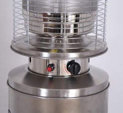 Изображение товара Уличный газовый обогреватель WWT 13H Stainless Steel 13 кВт для улицы