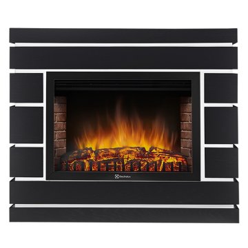 Каминокомплект Electrolux EFP/P-2520LS N портал Moderno 25 шпон черный дуб