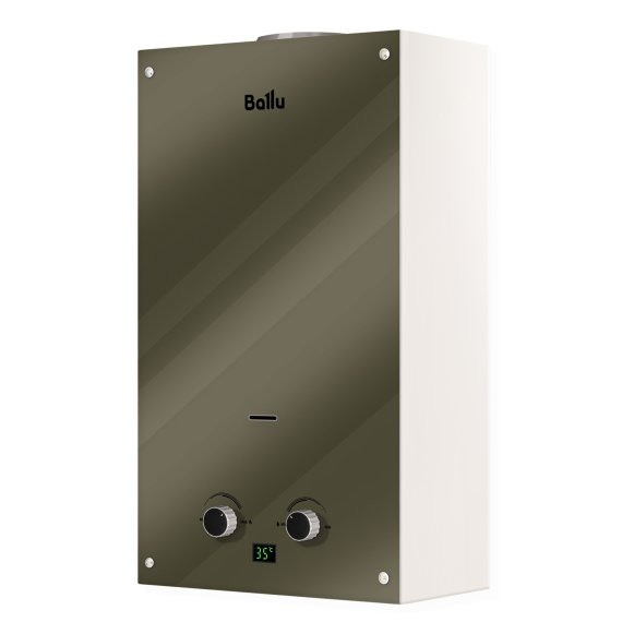 Изображение товара Водонагреватель проточный газовый Ballu GWH 10 Fiery Glass Mirror