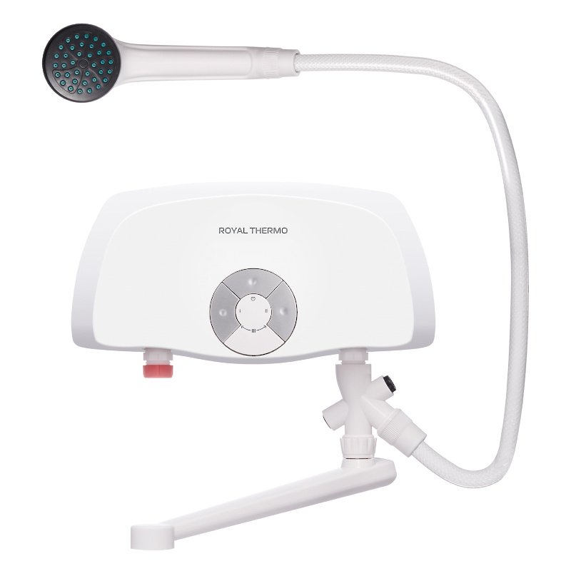 Проточный водонагреватель Royal Thermo SmartFix T (6.5 kW) кран + душ — фото 3