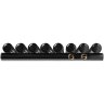 Стальной трубчатый радиатор Stout Tube Round R40 1-1750-8 RT RAL9005