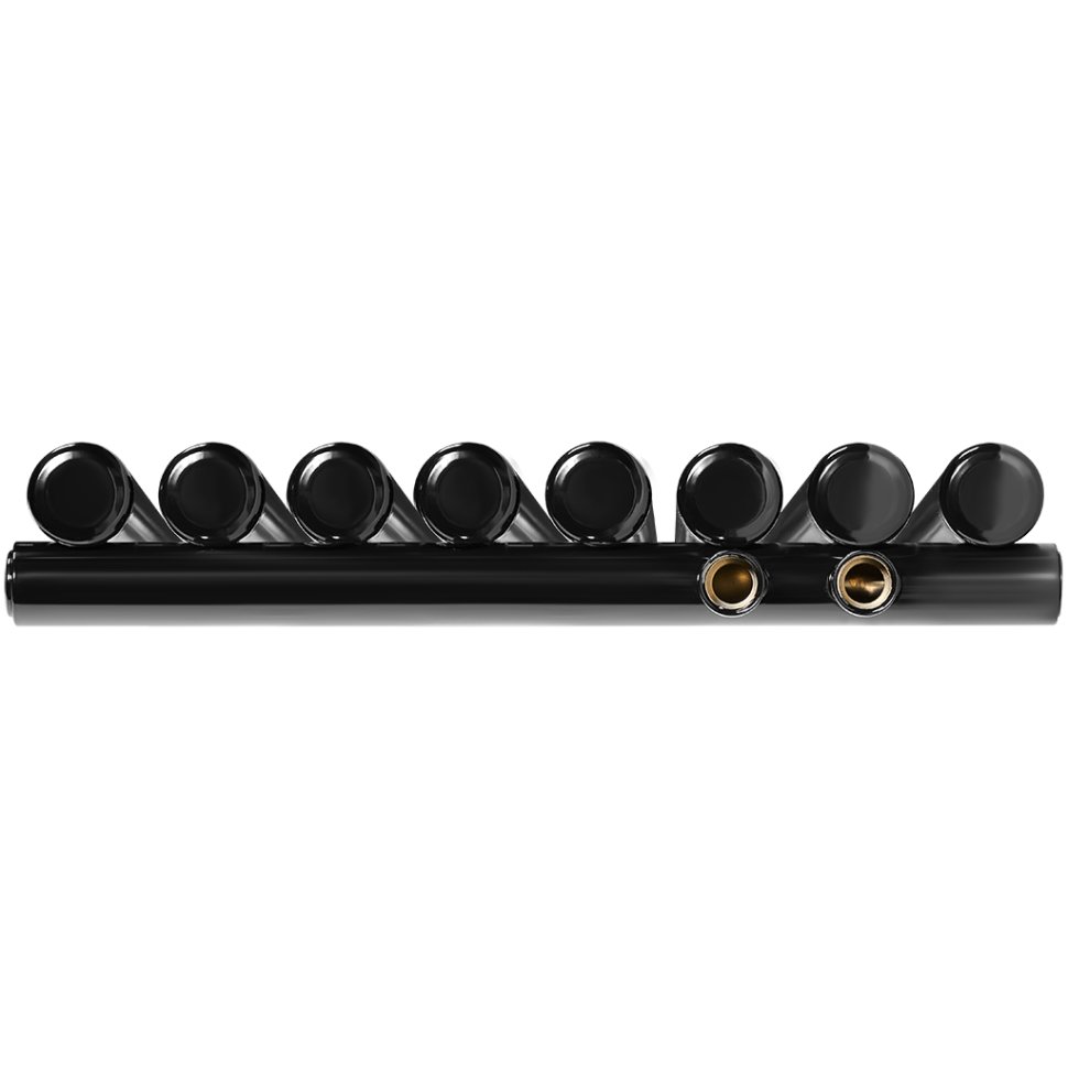 Стальной трубчатый радиатор Stout Tube Round R40 1-1750-8 RT RAL9005