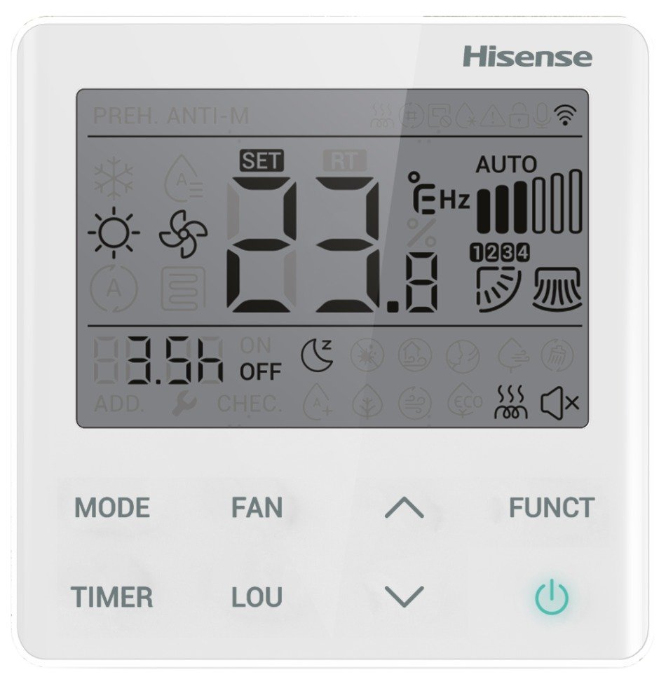 Канальная сплит-система Hisense ADT-12UX4RBL8/AUW-12U4RS8 Heavy DC Inverter R32 Wi-Fi — фото 4