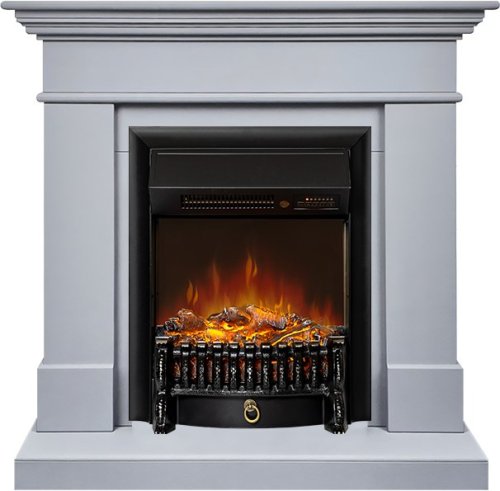 Каминокомплект Royal Flame California STD CRM (Разборный) с очагом Fobos FX M Black RC санд смоук — фото 1