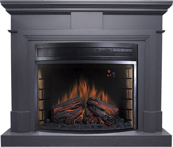 Каминокомплект Royal Flame Coventry серый графит с очагом Dioramic 28 LED FX